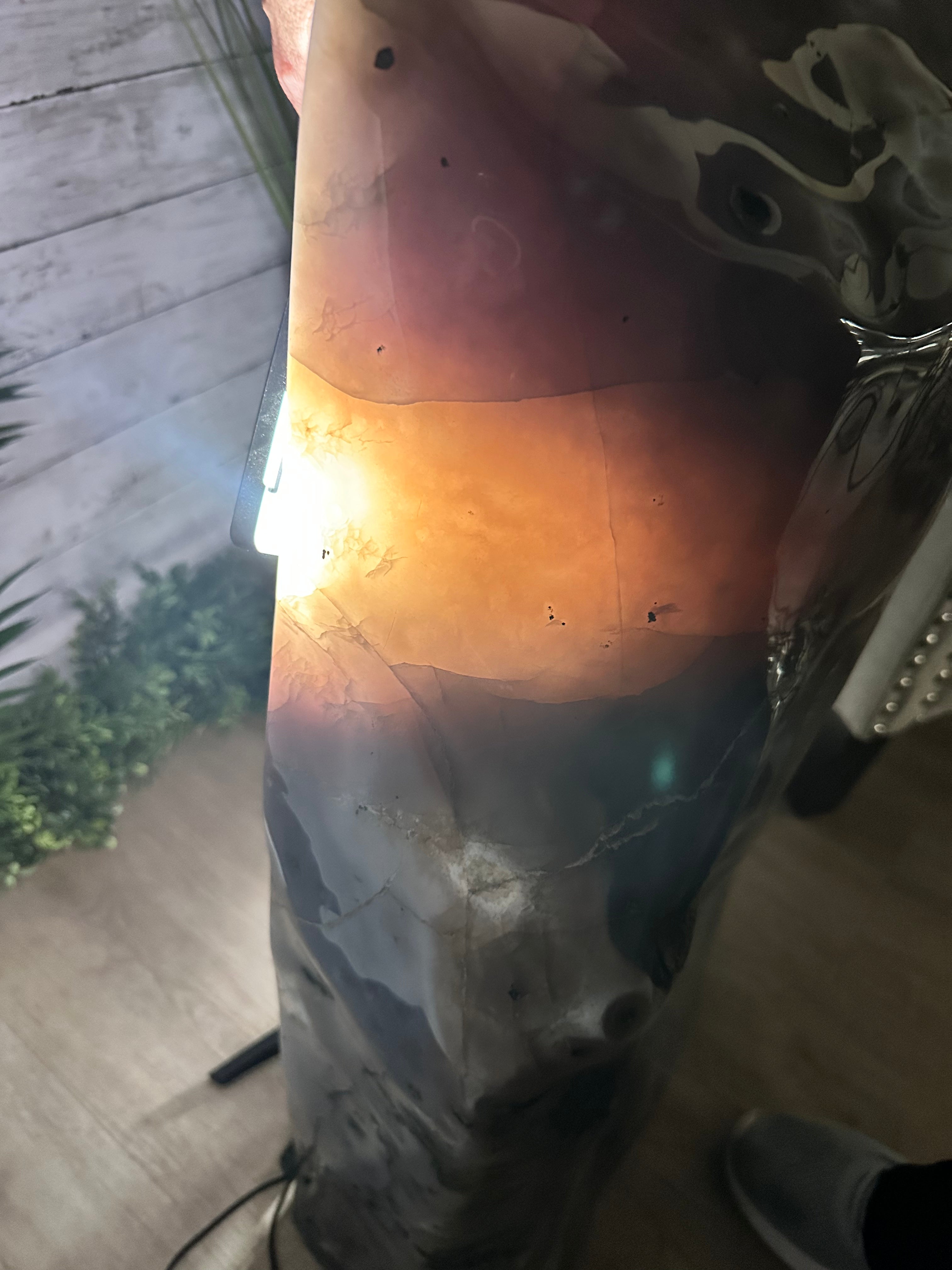 Super Quality Polished Brazilian Amethyst Cathedral, 184.3 lbs & 29.3" tall Model #5602-0082 by Brazil Gems - Brazil GemsBrazil GemsSuper Quality Polished Brazilian Amethyst Cathedral, 184.3 lbs & 29.3" tall Model #5602-0082 by Brazil GemsPolished Cathedrals5602-0082