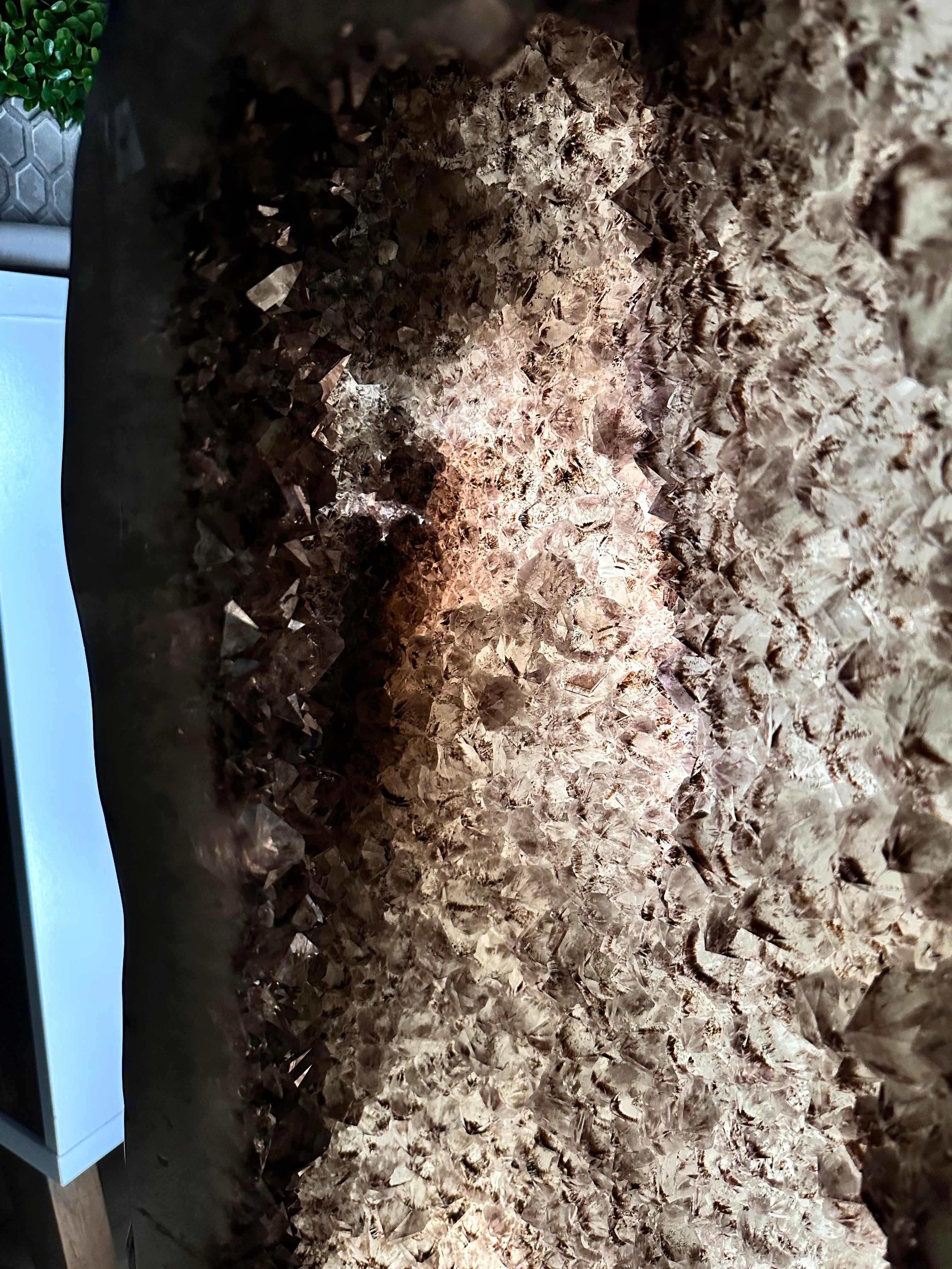 Extra Quality Polished Brazilian Amethyst Cathedral, 192.8 lbs & 43" tall Model #5602-0148 by Brazil Gems - Brazil GemsBrazil GemsExtra Quality Polished Brazilian Amethyst Cathedral, 192.8 lbs & 43" tall Model #5602-0148 by Brazil GemsPolished Cathedrals5602-0148