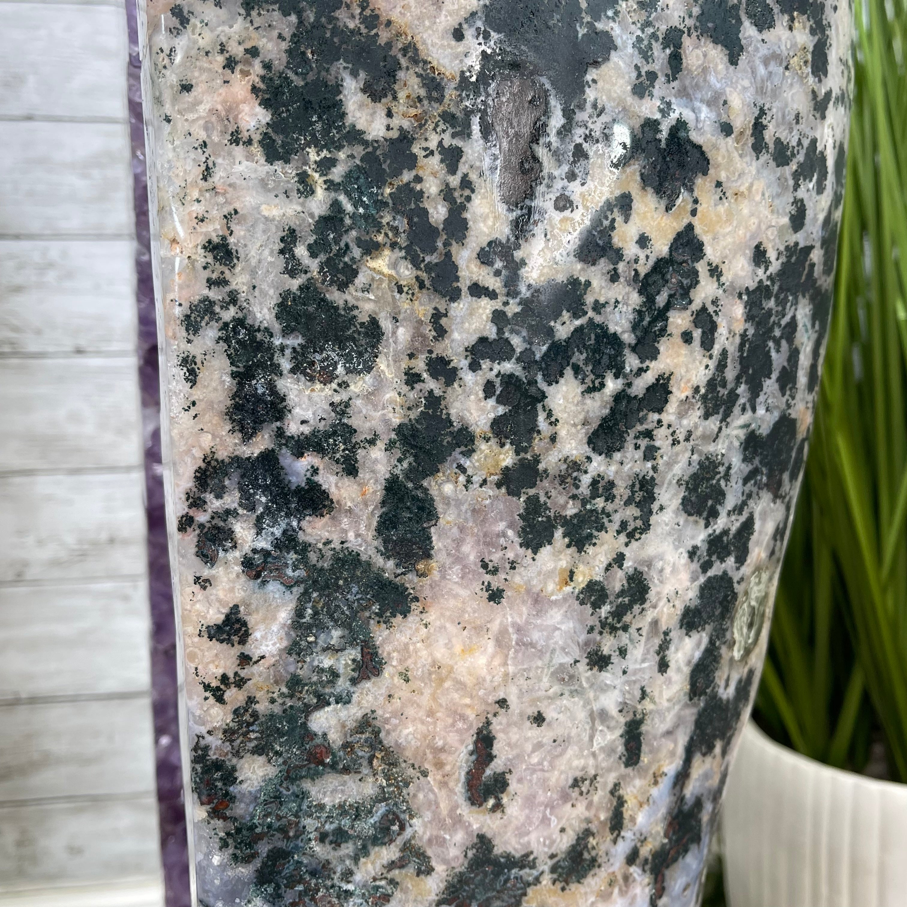Large Extra Plus Quality Polished Brazilian Amethyst Cathedral, 157 lbs & 50.6” Tall Model #5602-0146 by Brazil Gems - Brazil GemsBrazil GemsLarge Extra Plus Quality Polished Brazilian Amethyst Cathedral, 157 lbs & 50.6” Tall Model #5602-0146 by Brazil GemsPolished Cathedrals5602-0146