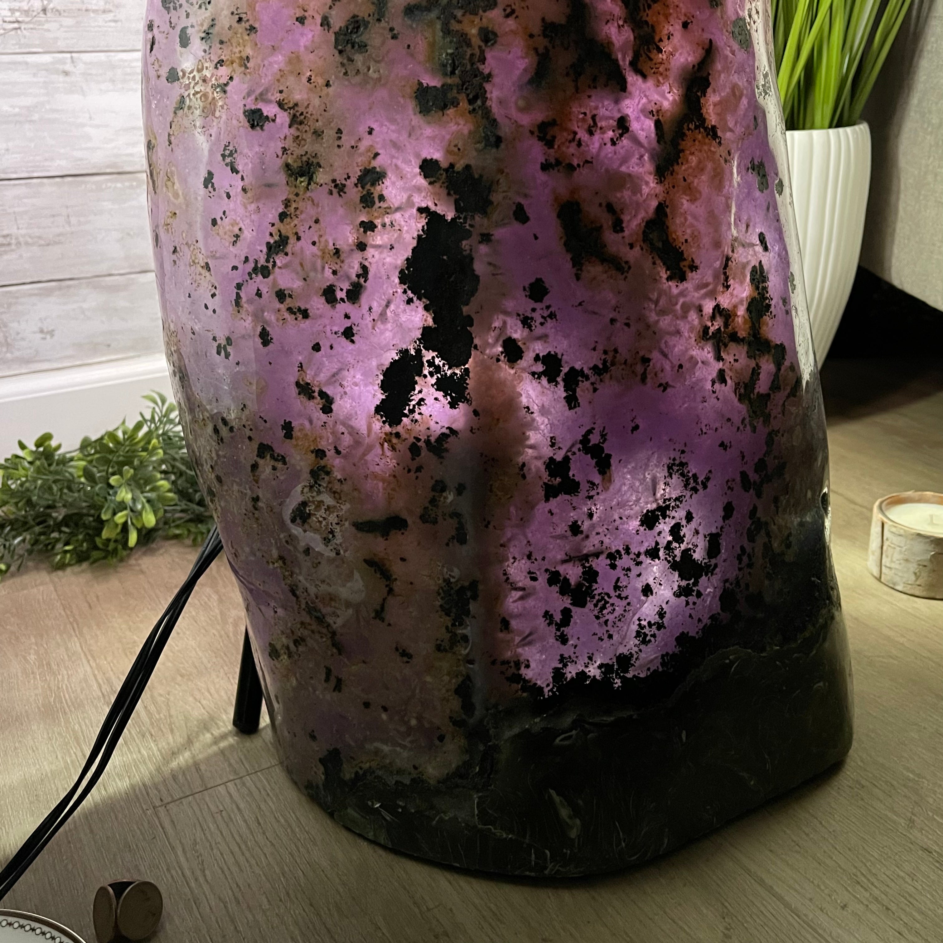 Large Extra Plus Quality Polished Brazilian Amethyst Cathedral, 155.3 lbs & 52” Tall Model #5602-0145 by Brazil Gems - Brazil GemsBrazil GemsLarge Extra Plus Quality Polished Brazilian Amethyst Cathedral, 155.3 lbs & 52” Tall Model #5602-0145 by Brazil GemsPolished Cathedrals5602-0145