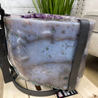 Super Quality Polished Amethyst "Jewelry Box", Clam Shell style Lid, 189.6 lbs & 25.5" tall, Model #5656-0008 by Brazil Gems - Brazil GemsBrazil GemsSuper Quality Polished Amethyst "Jewelry Box", Clam Shell style Lid, 189.6 lbs & 25.5" tall, Model #5656-0008 by Brazil GemsGeode Jewelry Boxes5656-0008