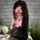 Extra Quality Polished Brazilian Amethyst Cathedral, 104.8 lbs & 24.5" tall Model #5602-0165 by Brazil Gems - Brazil GemsBrazil GemsExtra Quality Polished Brazilian Amethyst Cathedral, 104.8 lbs & 24.5" tall Model #5602-0165 by Brazil GemsPolished Cathedrals5602-0165