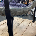 Large Special Amethyst Dining/Conference Table Super Quality, 814 lbs & 31.6" tall #1388-0001 by Brazil Gems - Brazil GemsBrazil GemsLarge Special Amethyst Dining/Conference Table Super Quality, 814 lbs & 31.6" tall #1388-0001 by Brazil GemsTables: Dining1388-0001
