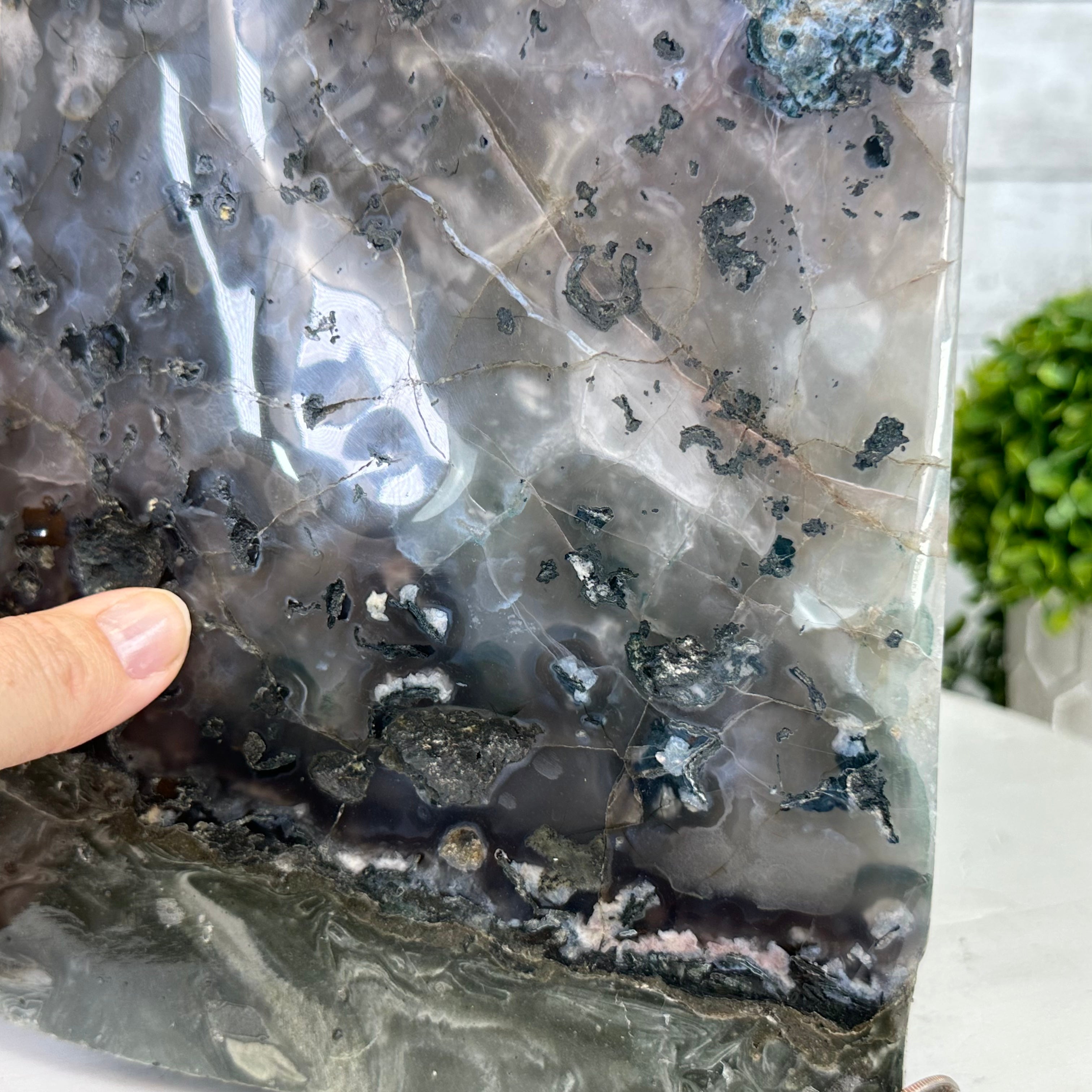 Extra Quality Polished Brazilian Amethyst Cathedral, 84.8 lbs & 26.2" tall Model #5602-0164 by Brazil Gems - Brazil GemsBrazil GemsExtra Quality Polished Brazilian Amethyst Cathedral, 84.8 lbs & 26.2" tall Model #5602-0164 by Brazil GemsPolished Cathedrals5602-0164
