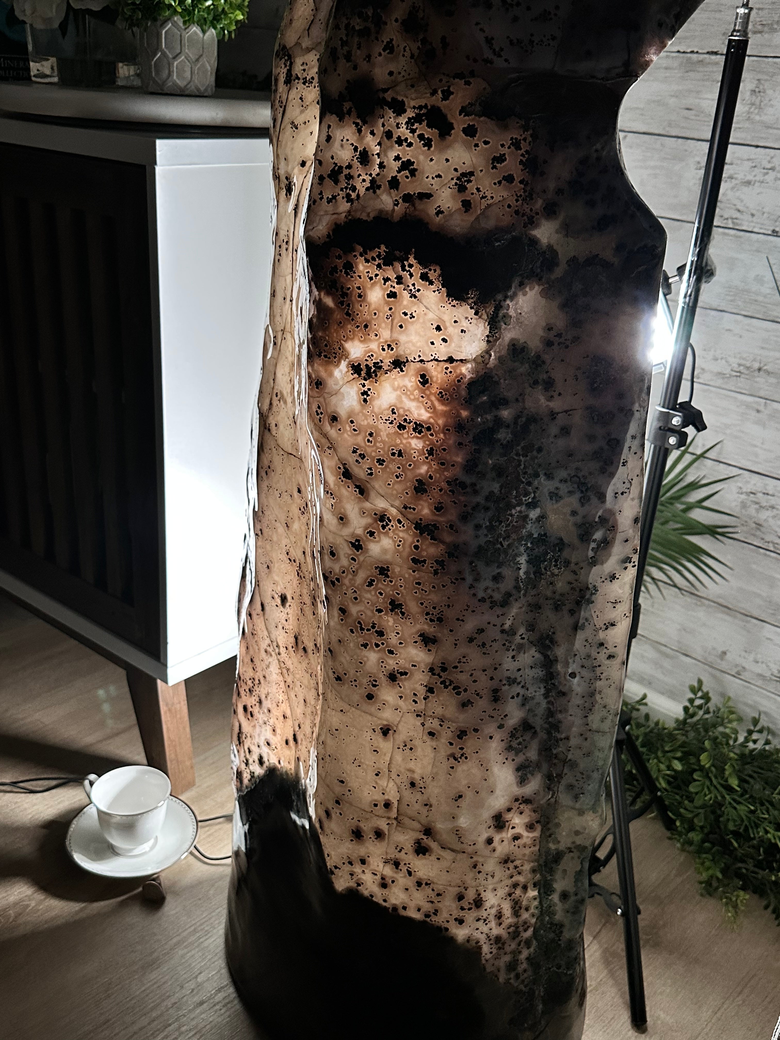 Extra Quality Polished Brazilian Amethyst Cathedral, 192.8 lbs & 43" tall Model #5602-0148 by Brazil Gems - Brazil GemsBrazil GemsExtra Quality Polished Brazilian Amethyst Cathedral, 192.8 lbs & 43" tall Model #5602-0148 by Brazil GemsPolished Cathedrals5602-0148