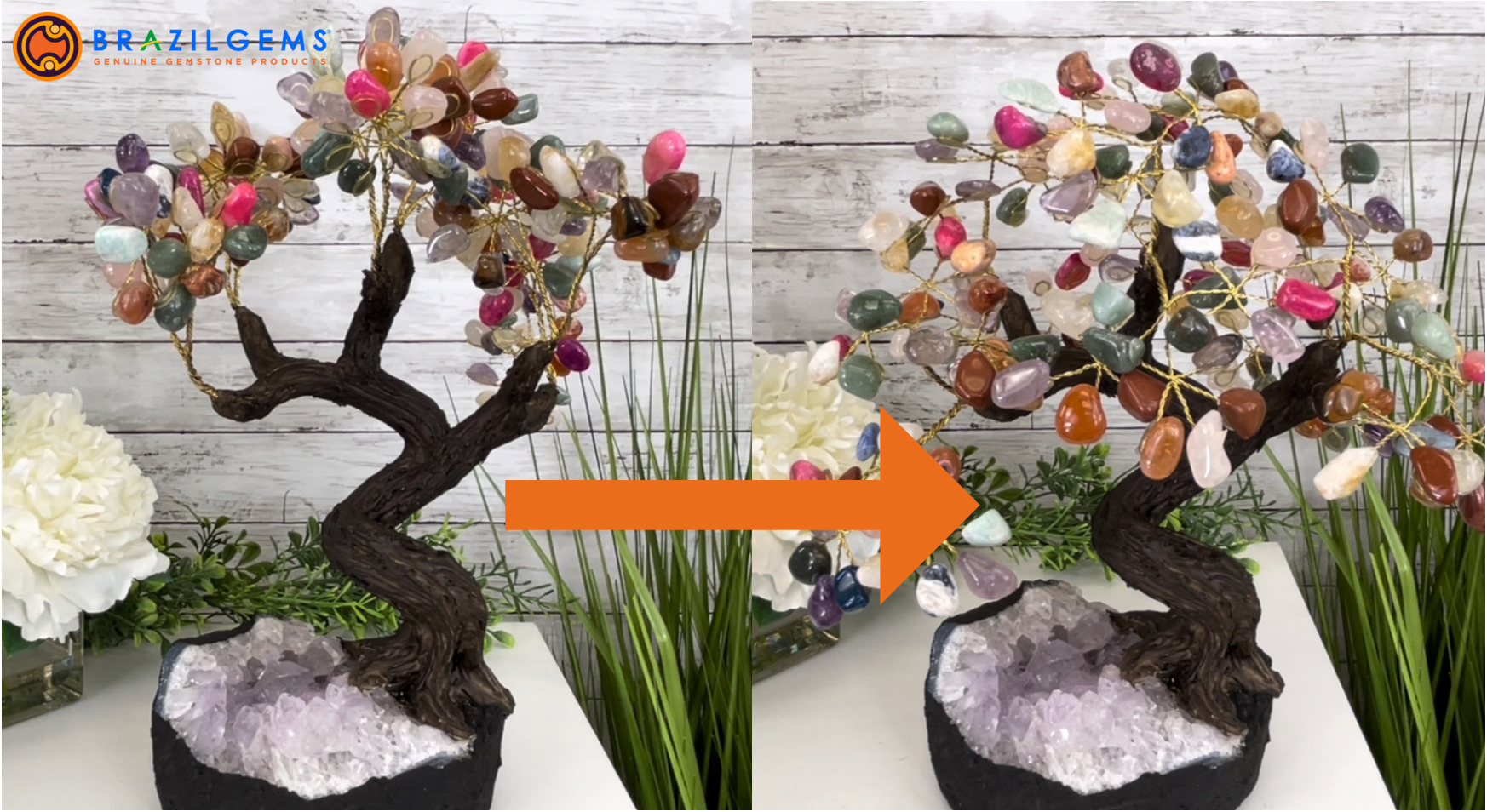 How to Fluff Up Your New Gemstone Tree