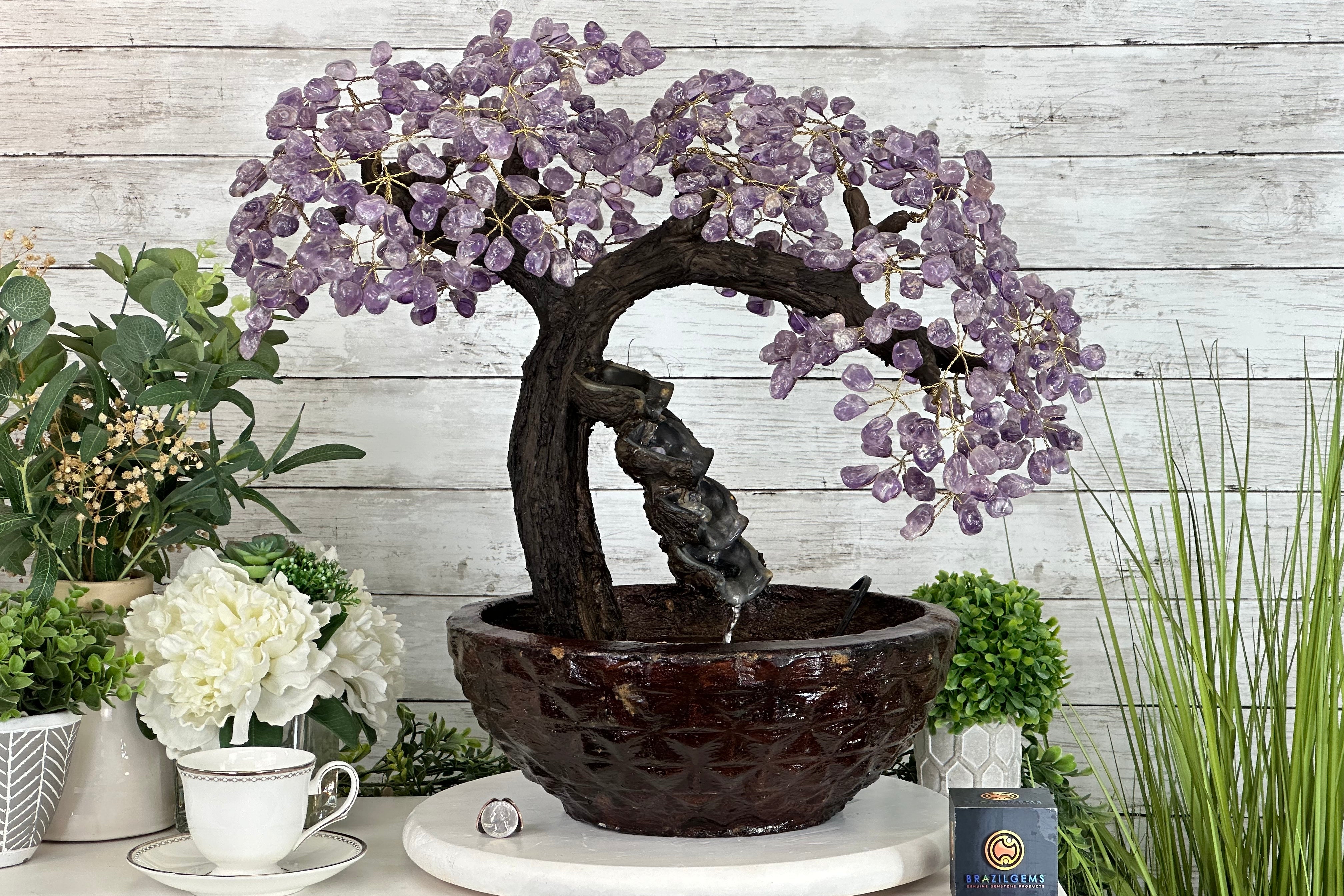 SPECIAL, LARGER & FOUNTAIN GEMSTONE TREES