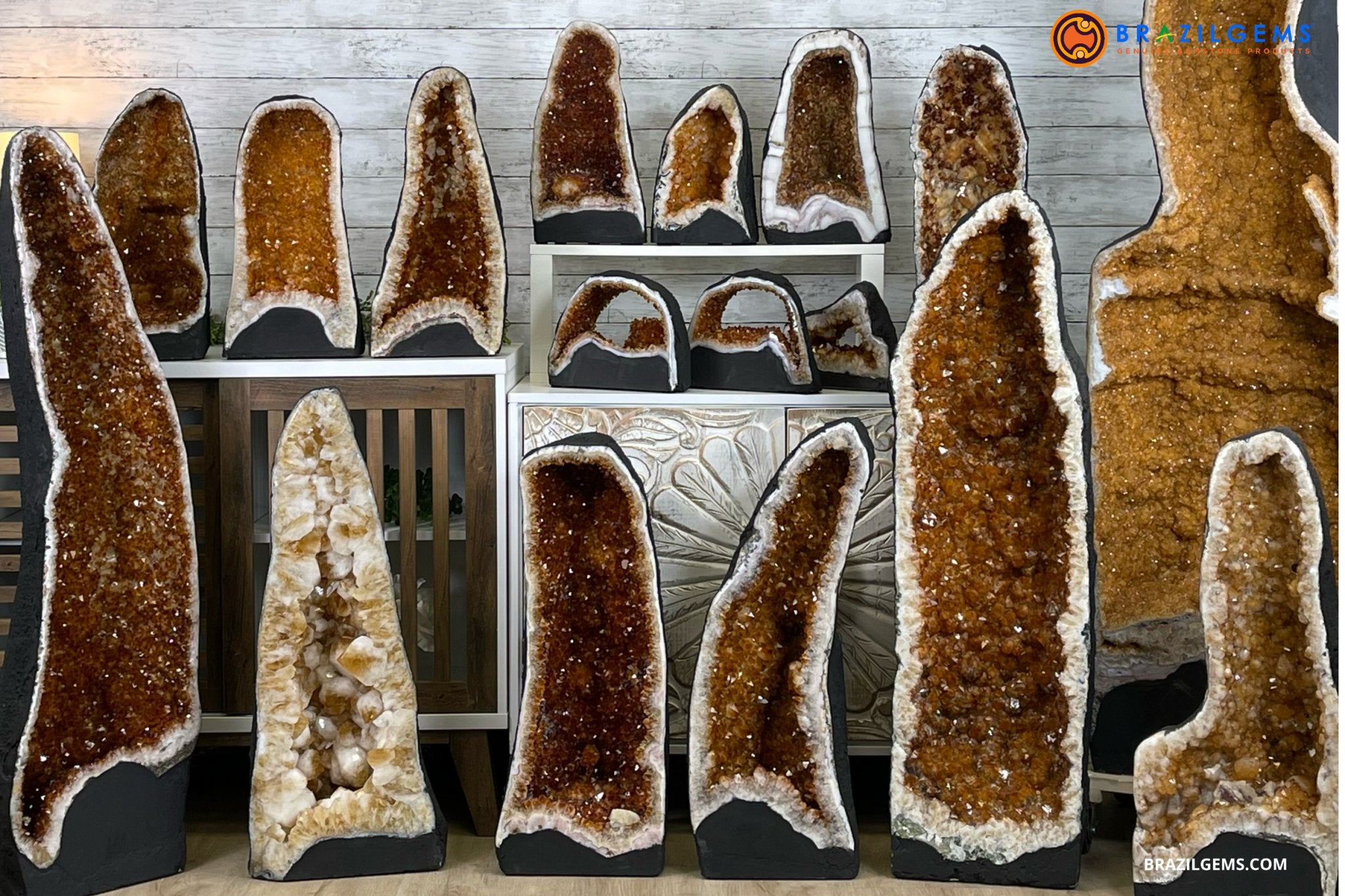 CITRINE CATHEDRALS - Brazil Gems