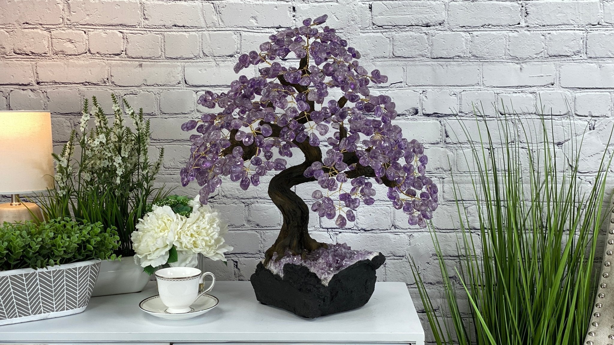 GEMSTONE TREES 20" TALL WITH 540 GEMS - Brazil Gems