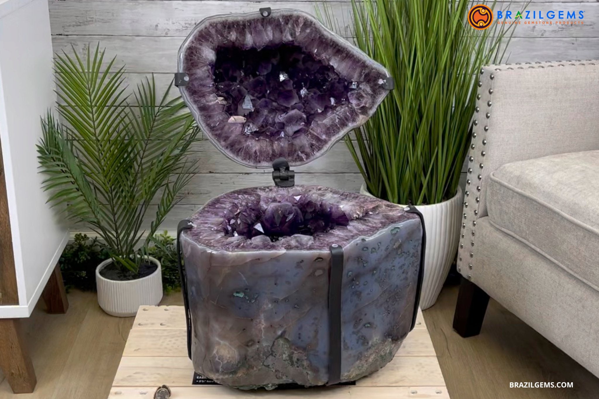 GEODE "JEWELRY BOXES" - Brazil Gems