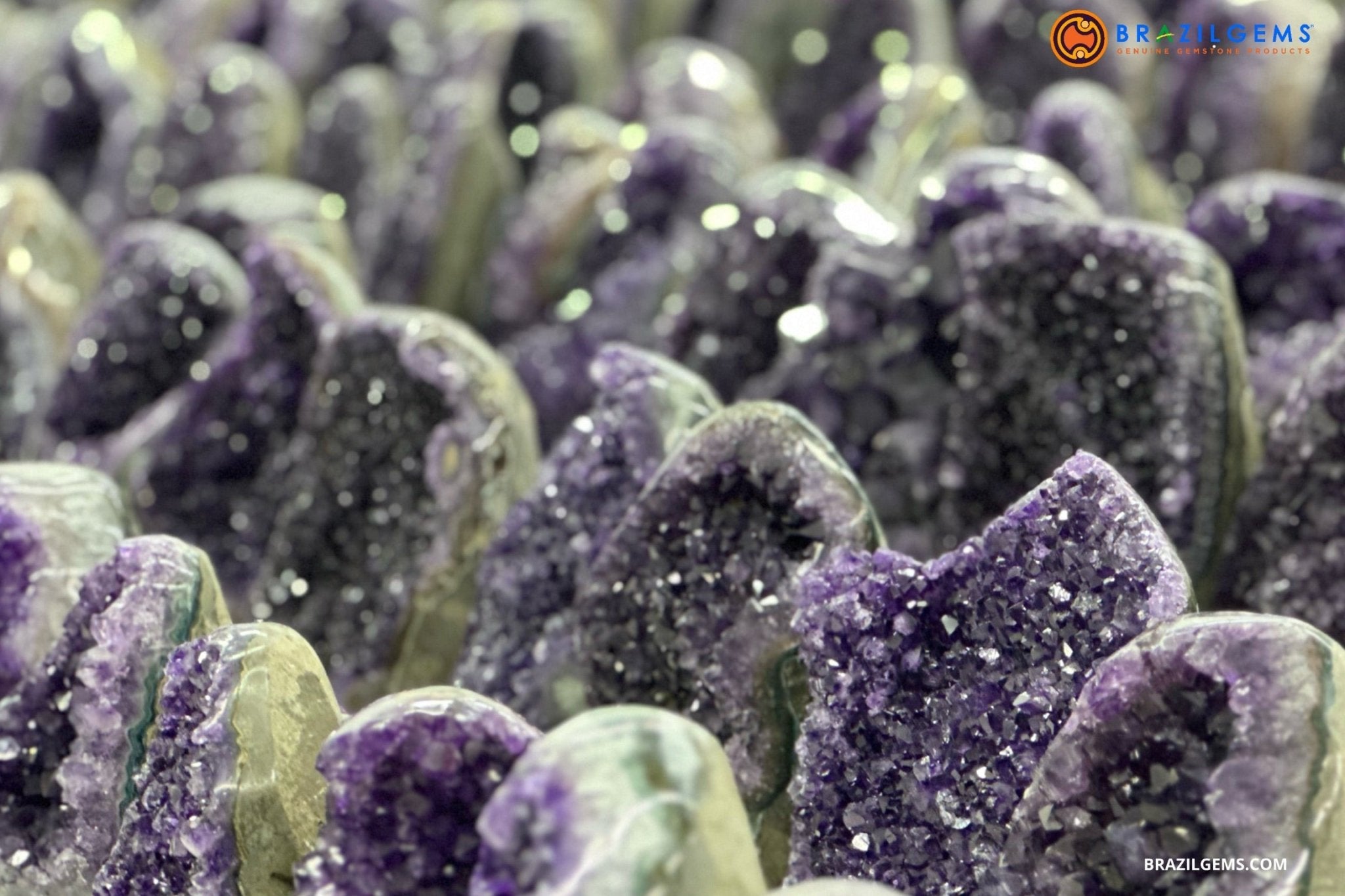 SMALL AMETHYST CLUSTERS - Brazil Gems