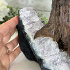 20" Tall Pink Agate Gemstone Tree w/ Amethyst base, 540 gems #5406PA-006 - Brazil GemsBrazil Gems20" Tall Pink Agate Gemstone Tree w/ Amethyst base, 540 gems #5406PA-006Gemstone Trees5406PA-006