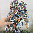 21.5" Tall Mixed Gems Gemstone Tree on an Amethyst base, 540 gems #5406MG - 014 - Brazil GemsBrazil Gems21.5" Tall Mixed Gems Gemstone Tree on an Amethyst base, 540 gems #5406MG - 014Gemstone Trees5406MG - 014