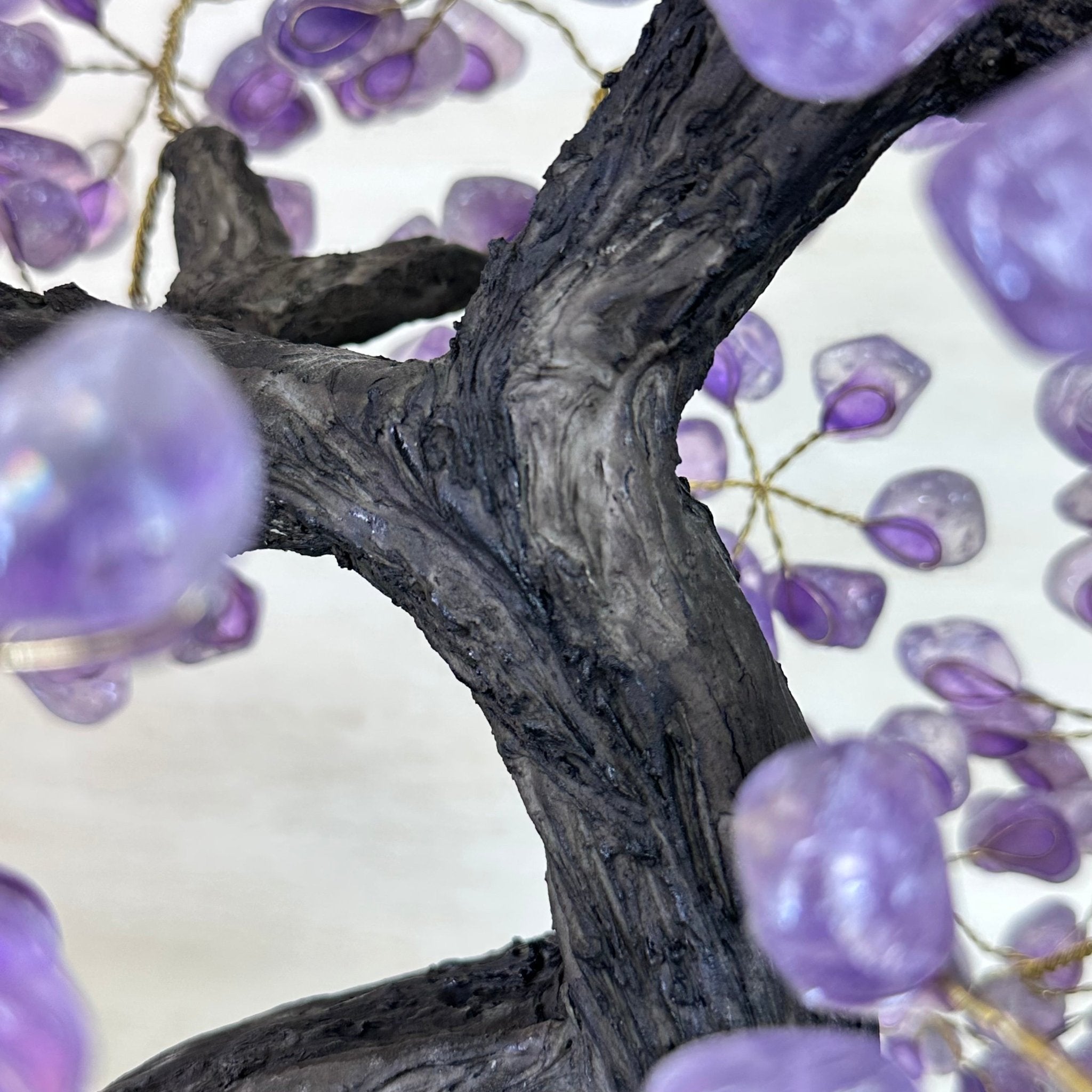 21.8" Tall Amethyst Gemstone Tree on an Amethyst base, 540 gems #5406AM - 040 - Brazil GemsBrazil Gems21.8" Tall Amethyst Gemstone Tree on an Amethyst base, 540 gems #5406AM - 040Gemstone Trees5406AM - 040