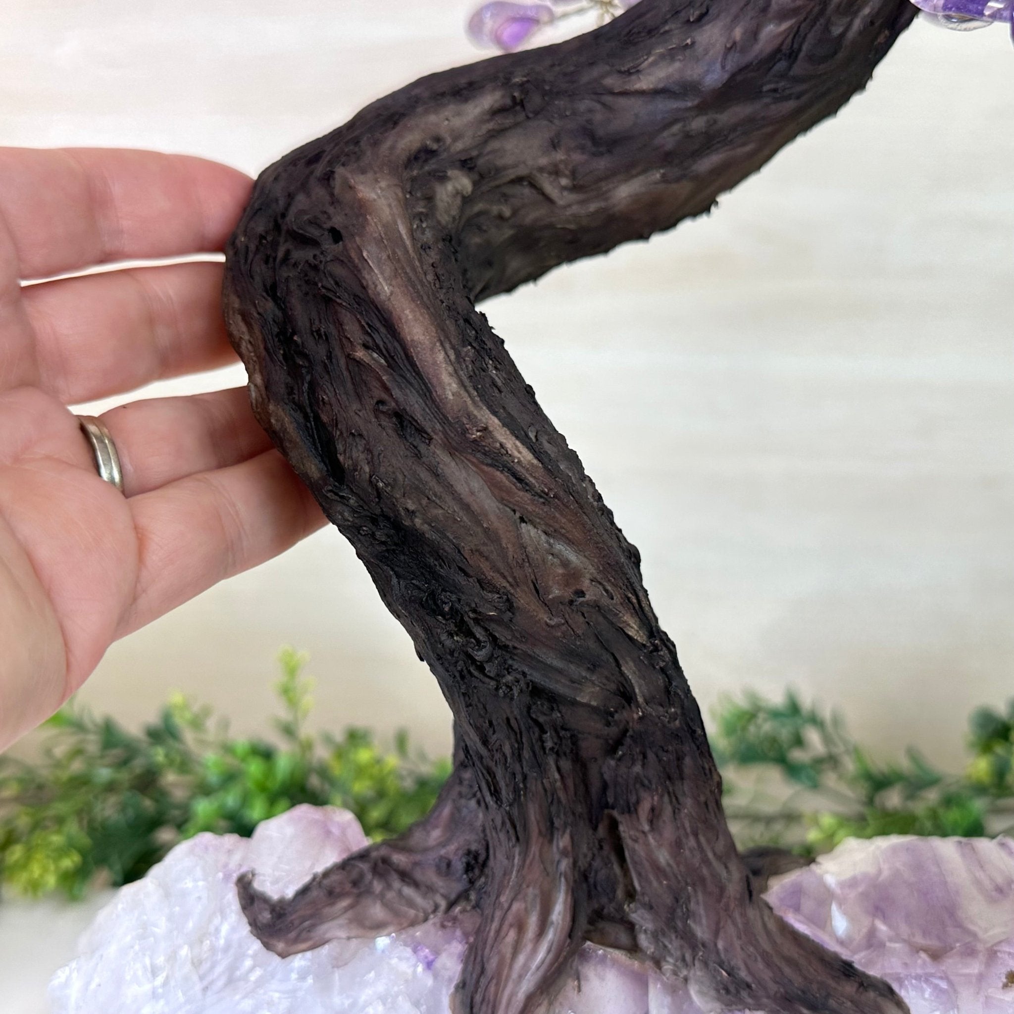 22.5" Tall Amethyst Gemstone Tree on an Amethyst base, 540 gems #5406AM - 044 - Brazil GemsBrazil Gems22.5" Tall Amethyst Gemstone Tree on an Amethyst base, 540 gems #5406AM - 044Gemstone Trees5406AM - 044