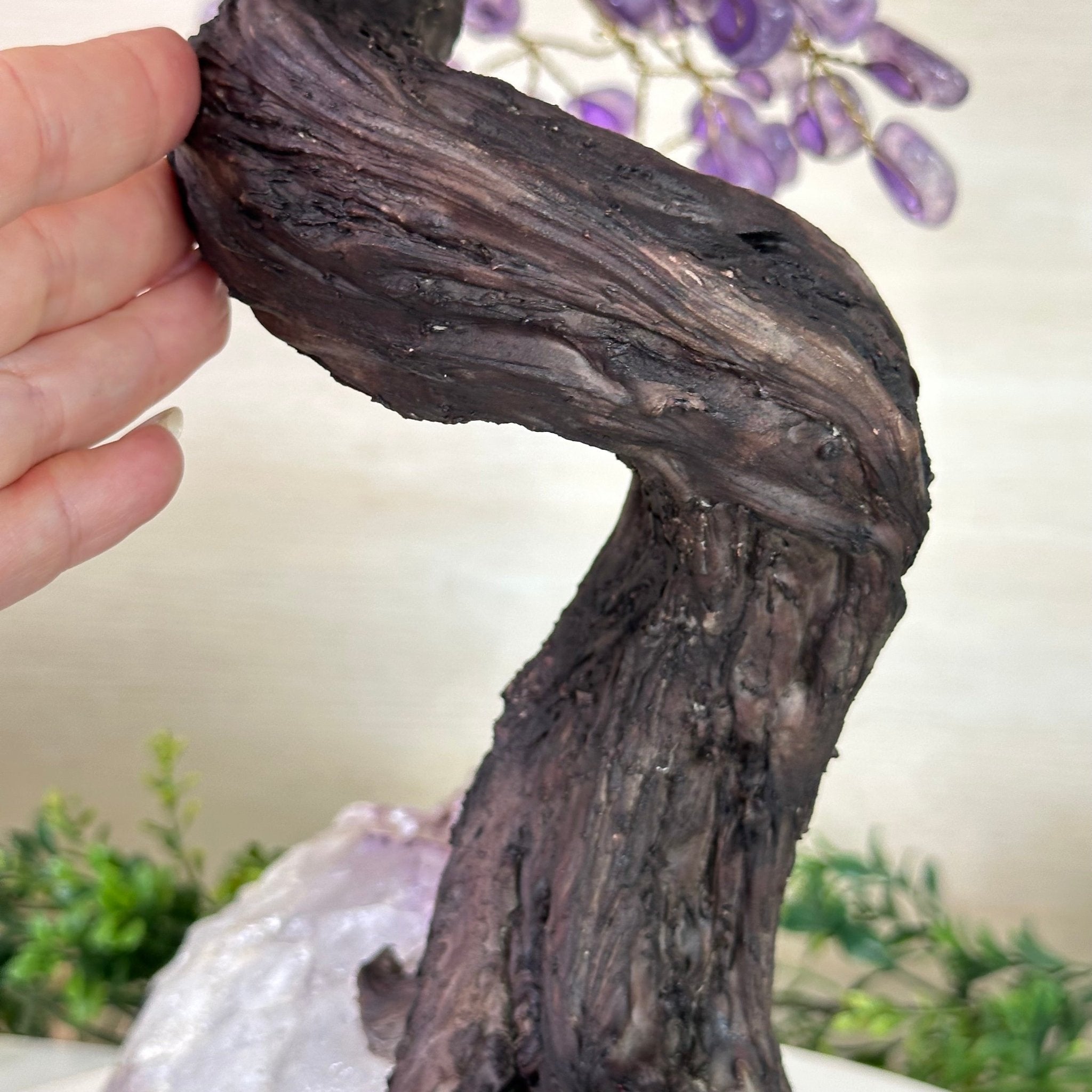 22.5" Tall Amethyst Gemstone Tree on an Amethyst base, 540 gems #5406AM - 044 - Brazil GemsBrazil Gems22.5" Tall Amethyst Gemstone Tree on an Amethyst base, 540 gems #5406AM - 044Gemstone Trees5406AM - 044