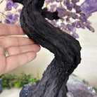 22.7" Tall Amethyst Gemstone Tree on an Amethyst base, 540 gems #5406AM - 041 - Brazil GemsBrazil Gems22.7" Tall Amethyst Gemstone Tree on an Amethyst base, 540 gems #5406AM - 041Gemstone Trees5406AM - 041