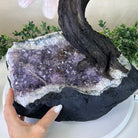 25" Tall Large Rose Quartz Gemstone Tree on an Amethyst Base, 720 gems #5407RQ - 016 - Brazil GemsBrazil Gems25" Tall Large Rose Quartz Gemstone Tree on an Amethyst Base, 720 gems #5407RQ - 016Gemstone Trees5407RQ - 016