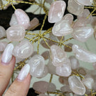 25" Tall Large Rose Quartz Gemstone Tree on an Amethyst Base, 720 gems #5407RQ - 016 - Brazil GemsBrazil Gems25" Tall Large Rose Quartz Gemstone Tree on an Amethyst Base, 720 gems #5407RQ - 016Gemstone Trees5407RQ - 016