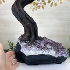 25.4" Tall Large Citrine Gemstone Tree on an Amethyst Base, 720 gems #5407CI - 014 - Brazil GemsBrazil Gems25.4" Tall Large Citrine Gemstone Tree on an Amethyst Base, 720 gems #5407CI - 014Gemstone Trees5407CI - 014