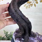 25.4" Tall Large Citrine Gemstone Tree on an Amethyst Base, 720 gems #5407CI - 014 - Brazil GemsBrazil Gems25.4" Tall Large Citrine Gemstone Tree on an Amethyst Base, 720 gems #5407CI - 014Gemstone Trees5407CI - 014