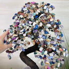 25.5" Tall Large Mixed Gems Gemstone Tree on an Amethyst Base, 720 gems #5407MG - 007 - Brazil GemsBrazil Gems25.5" Tall Large Mixed Gems Gemstone Tree on an Amethyst Base, 720 gems #5407MG - 007Gemstone Trees5407MG - 007