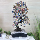 25.5" Tall Large Mixed Gems Gemstone Tree on an Amethyst Base, 720 gems #5407MG - 007 - Brazil GemsBrazil Gems25.5" Tall Large Mixed Gems Gemstone Tree on an Amethyst Base, 720 gems #5407MG - 007Gemstone Trees5407MG - 007