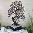 25.5" Tall Large Mixed Gems Gemstone Tree on an Amethyst Base, 720 gems #5407MG - 007 - Brazil GemsBrazil Gems25.5" Tall Large Mixed Gems Gemstone Tree on an Amethyst Base, 720 gems #5407MG - 007Gemstone Trees5407MG - 007