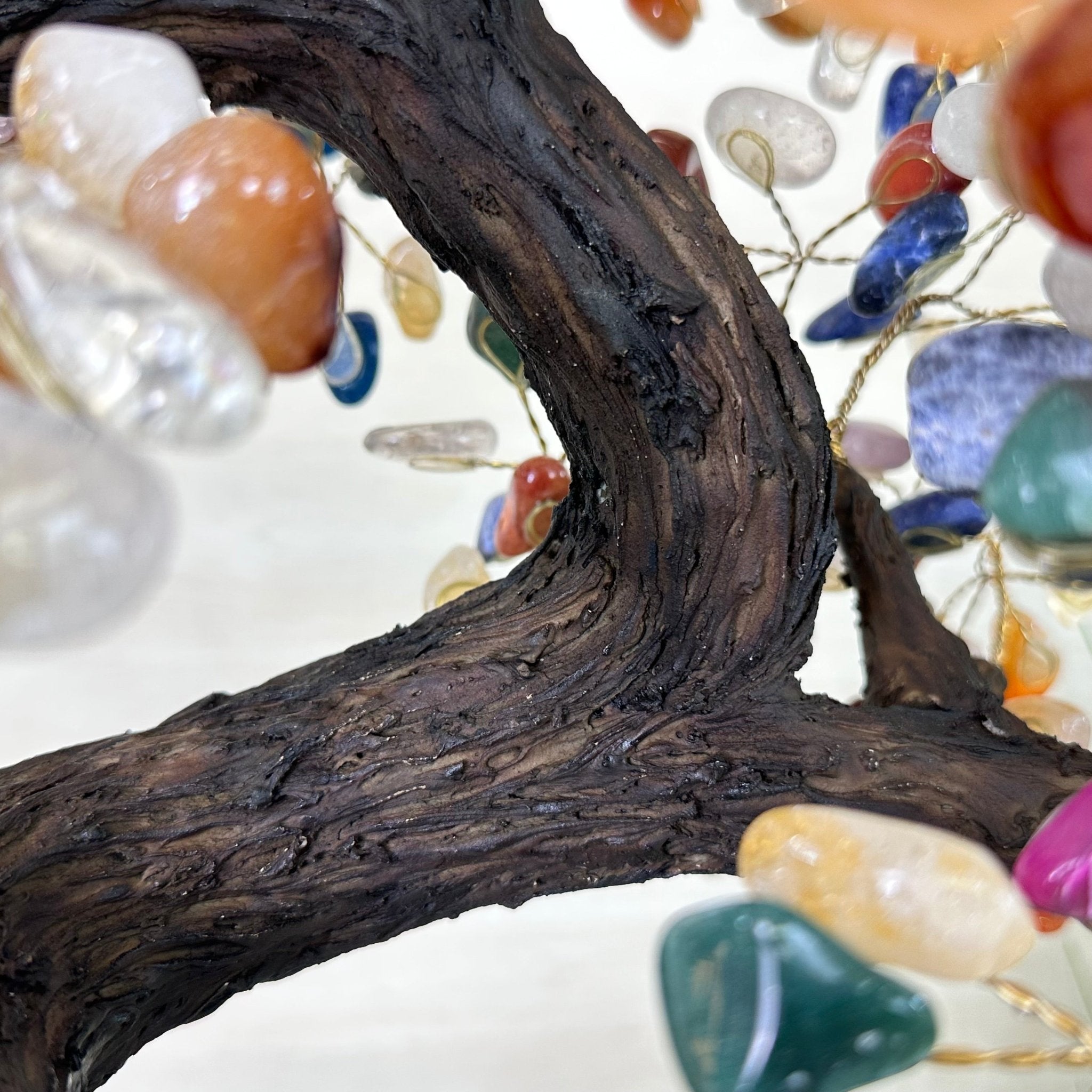 25.5" Tall Large Mixed Gems Gemstone Tree on an Amethyst Base, 720 gems #5407MG - 007 - Brazil GemsBrazil Gems25.5" Tall Large Mixed Gems Gemstone Tree on an Amethyst Base, 720 gems #5407MG - 007Gemstone Trees5407MG - 007