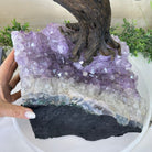 25.5" Tall Large Mixed Gems Gemstone Tree on an Amethyst Base, 720 gems #5407MG - 008 - Brazil GemsBrazil Gems25.5" Tall Large Mixed Gems Gemstone Tree on an Amethyst Base, 720 gems #5407MG - 008Gemstone Trees5407MG - 008