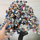 25.5" Tall Large Mixed Gems Gemstone Tree on an Amethyst Base, 720 gems #5407MG - 008 - Brazil GemsBrazil Gems25.5" Tall Large Mixed Gems Gemstone Tree on an Amethyst Base, 720 gems #5407MG - 008Gemstone Trees5407MG - 008