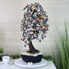 25.75" Tall Large Mixed Gems Gemstone Tree on an Amethyst Base, 720 gems #5407MG - 006 - Brazil GemsBrazil Gems25.75" Tall Large Mixed Gems Gemstone Tree on an Amethyst Base, 720 gems #5407MG - 006Gemstone Trees5407MG - 006