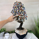 25.75" Tall Large Mixed Gems Gemstone Tree on an Amethyst Base, 720 gems #5407MG - 006 - Brazil GemsBrazil Gems25.75" Tall Large Mixed Gems Gemstone Tree on an Amethyst Base, 720 gems #5407MG - 006Gemstone Trees5407MG - 006