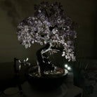 26" Tall Amethyst Gemstone Fountain Tree with Ceramic Bowl, 660 Gem Leaves #5458AMFB - 002 - Brazil GemsBrazil Gems26" Tall Amethyst Gemstone Fountain Tree with Ceramic Bowl, 660 Gem Leaves #5458AMFB - 002Gemstone Trees5458AMFB - 002