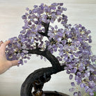 26" Tall Amethyst Gemstone Fountain Tree with Ceramic Bowl, 690 Gem Leaves #5476AMFB - 001 - Brazil GemsBrazil Gems26" Tall Amethyst Gemstone Fountain Tree with Ceramic Bowl, 690 Gem Leaves #5476AMFB - 001Gemstone Trees5476AMFB - 001