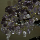 26" Tall Amethyst Gemstone Fountain Tree with Ceramic Bowl, 690 Gem Leaves #5476AMFB - 001 - Brazil GemsBrazil Gems26" Tall Amethyst Gemstone Fountain Tree with Ceramic Bowl, 690 Gem Leaves #5476AMFB - 001Gemstone Trees5476AMFB - 001