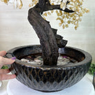 26" Tall Citrine Gemstone Fountain Tree with Ceramic Bowl, 690 Gem Leaves #5476CIFB - 001 - Brazil GemsBrazil Gems26" Tall Citrine Gemstone Fountain Tree with Ceramic Bowl, 690 Gem Leaves #5476CIFB - 001Gemstone Trees5476CIFB - 001