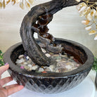 26" Tall Citrine Gemstone Fountain Tree with Ceramic Bowl, 690 Gem Leaves #5476CIFB - 001 - Brazil GemsBrazil Gems26" Tall Citrine Gemstone Fountain Tree with Ceramic Bowl, 690 Gem Leaves #5476CIFB - 001Gemstone Trees5476CIFB - 001