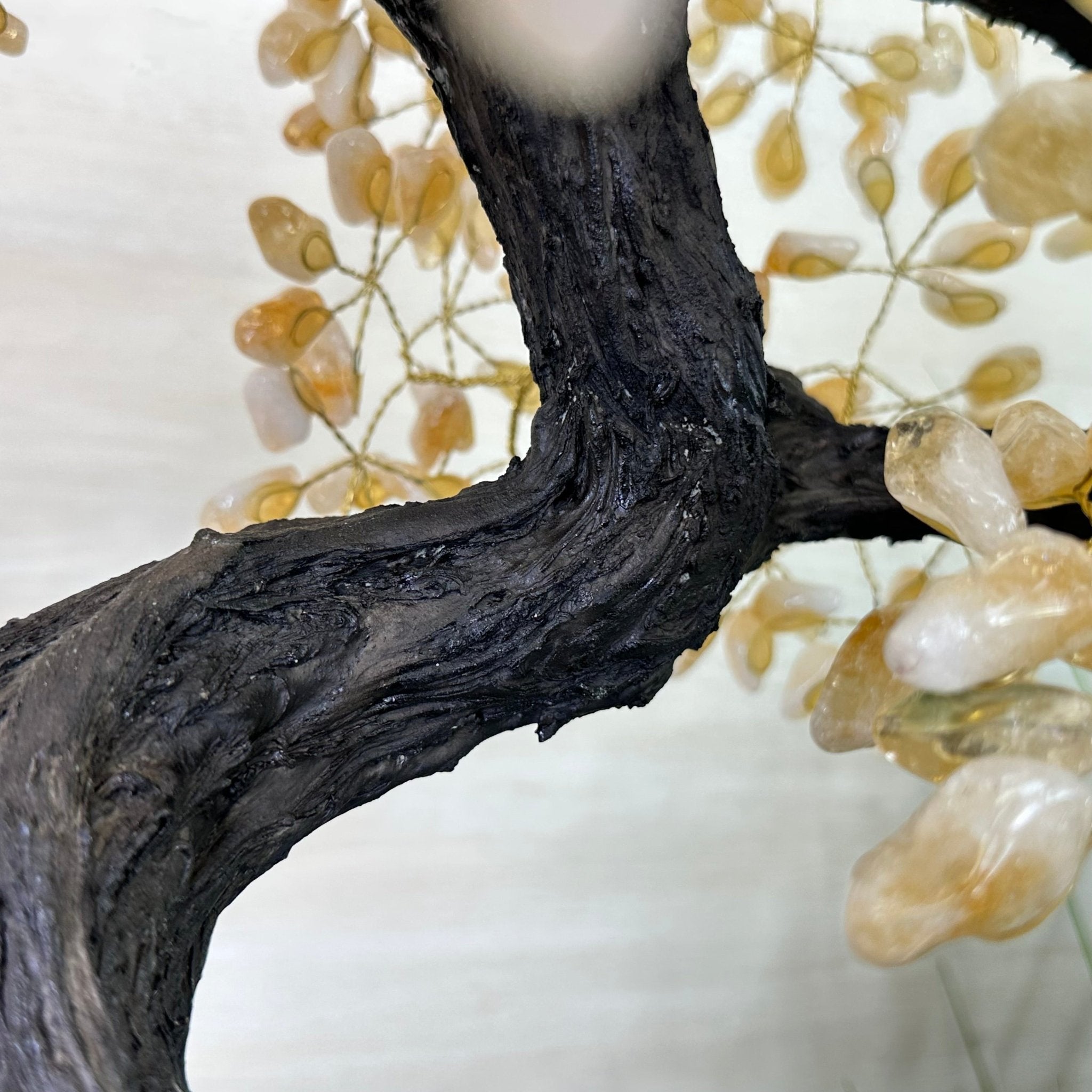 26.6" Tall Large Citrine Gemstone Tree on an Amethyst Base, 720 gems #5407CI - 016 - Brazil GemsBrazil Gems26.6" Tall Large Citrine Gemstone Tree on an Amethyst Base, 720 gems #5407CI - 016Gemstone Trees5407CI - 016