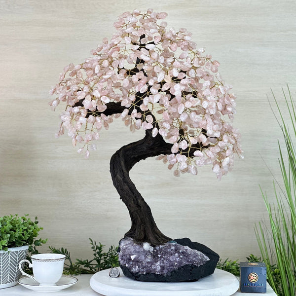 Rose Quartz Trees