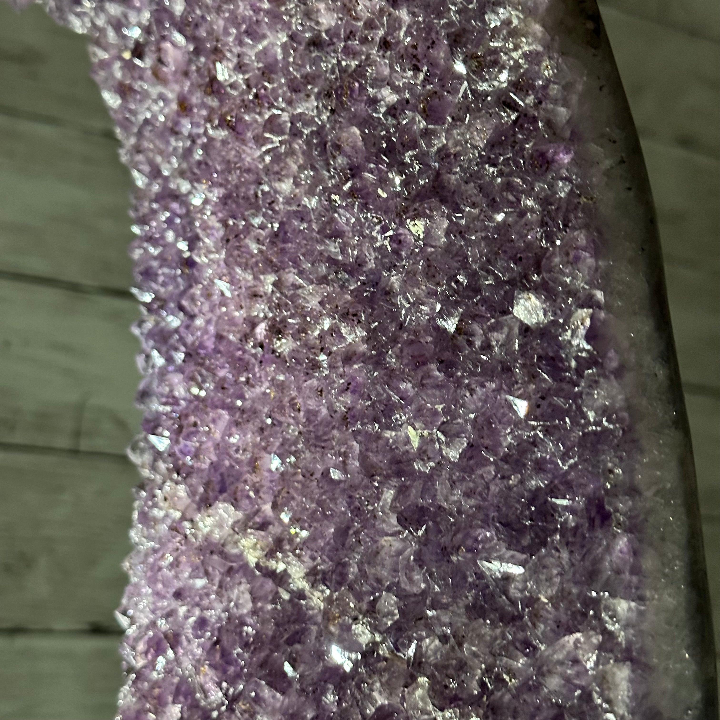 Extra Plus Quality Open 2 - Sided Amethyst Cathedral 70.8 lbs & 28.8" Tall #5605 - 0155 - Brazil GemsBrazil GemsExtra Plus Quality Open 2 - Sided Amethyst Cathedral 70.8 lbs & 28.8" Tall #5605 - 0155Open 2 - Sided Cathedrals5605 - 0155