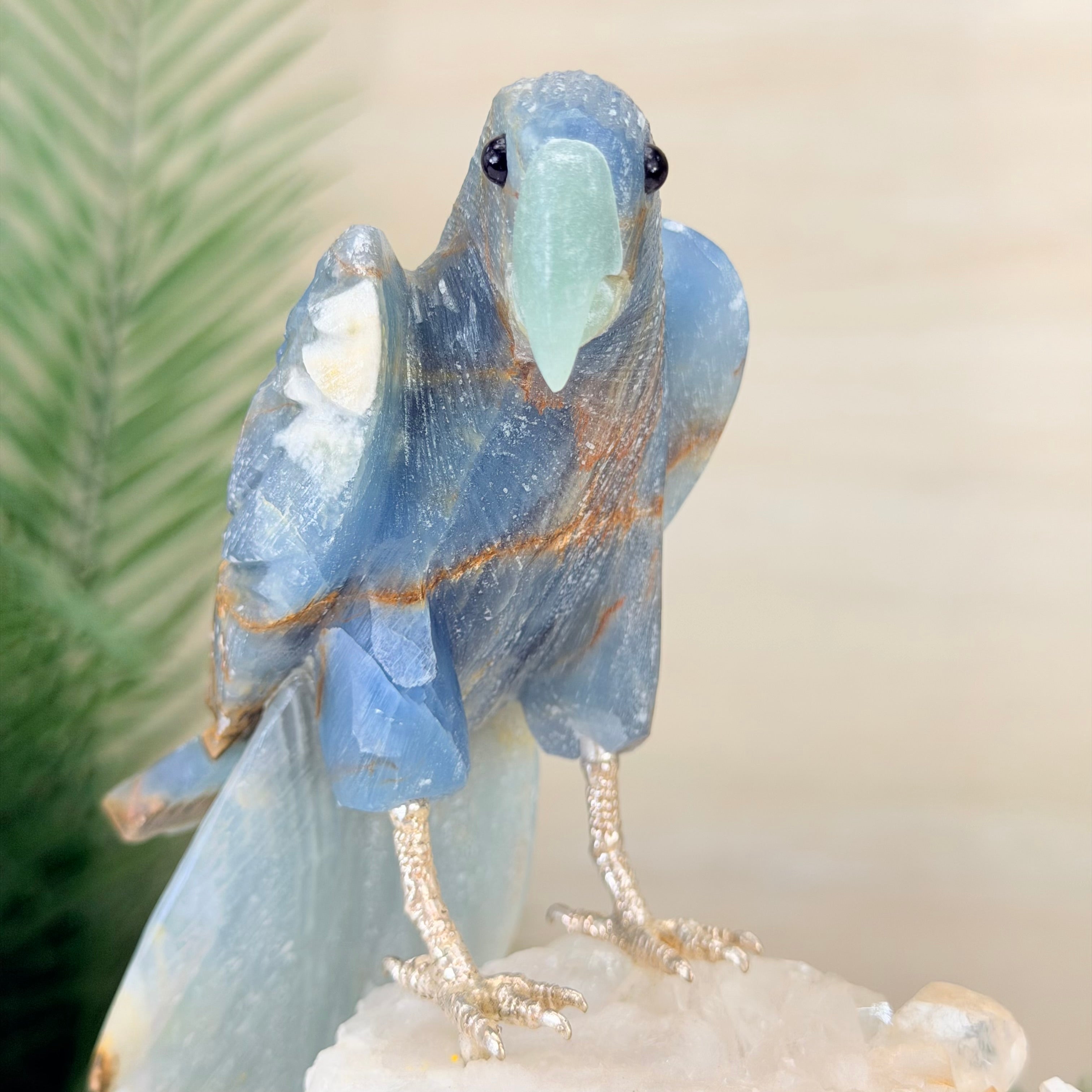 Blue Onyx Crystals | Quality Brazilian Blue Onyx | Brazil Gems®