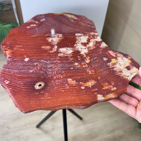 Red Jasper Side Tables