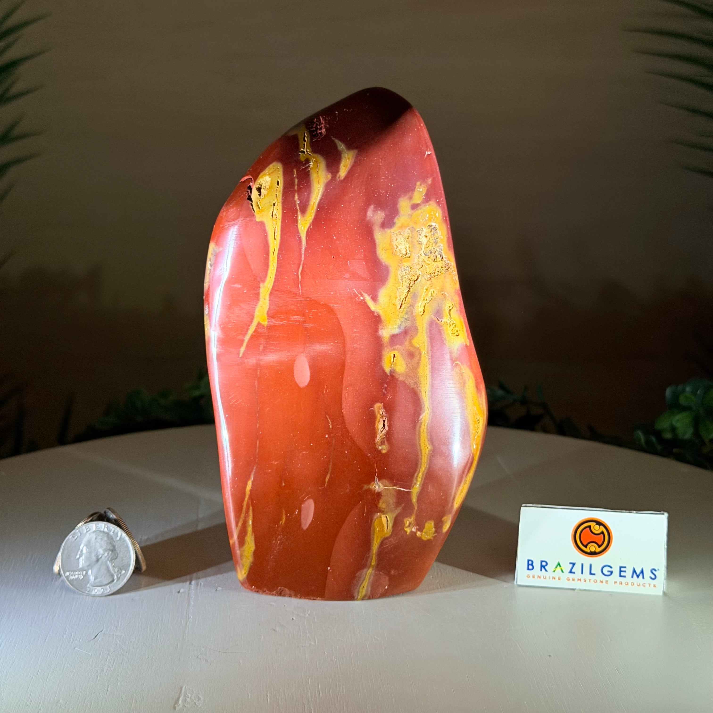 Polished Mookaite Jasper Gemstone by Brazil Gems® #3301MJ-005
