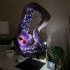 Extra Plus Quality Polished Amethyst Portal, 30.5 lbs & 22.2" Tall #5604 - 0147 - Brazil GemsBrazil GemsExtra Plus Quality Polished Amethyst Portal, 30.5 lbs & 22.2" Tall #5604 - 0147Portals on Rotating Bases5604 - 0147