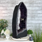 Extra Plus Quality Open 2 - Sided Amethyst Cathedral 72.8 lbs & 29.7" Tall #5605 - 0146 - Brazil GemsBrazil GemsExtra Plus Quality Open 2 - Sided Amethyst Cathedral 72.8 lbs & 29.7" Tall #5605 - 0146Open 2 - Sided Cathedrals5605 - 0146