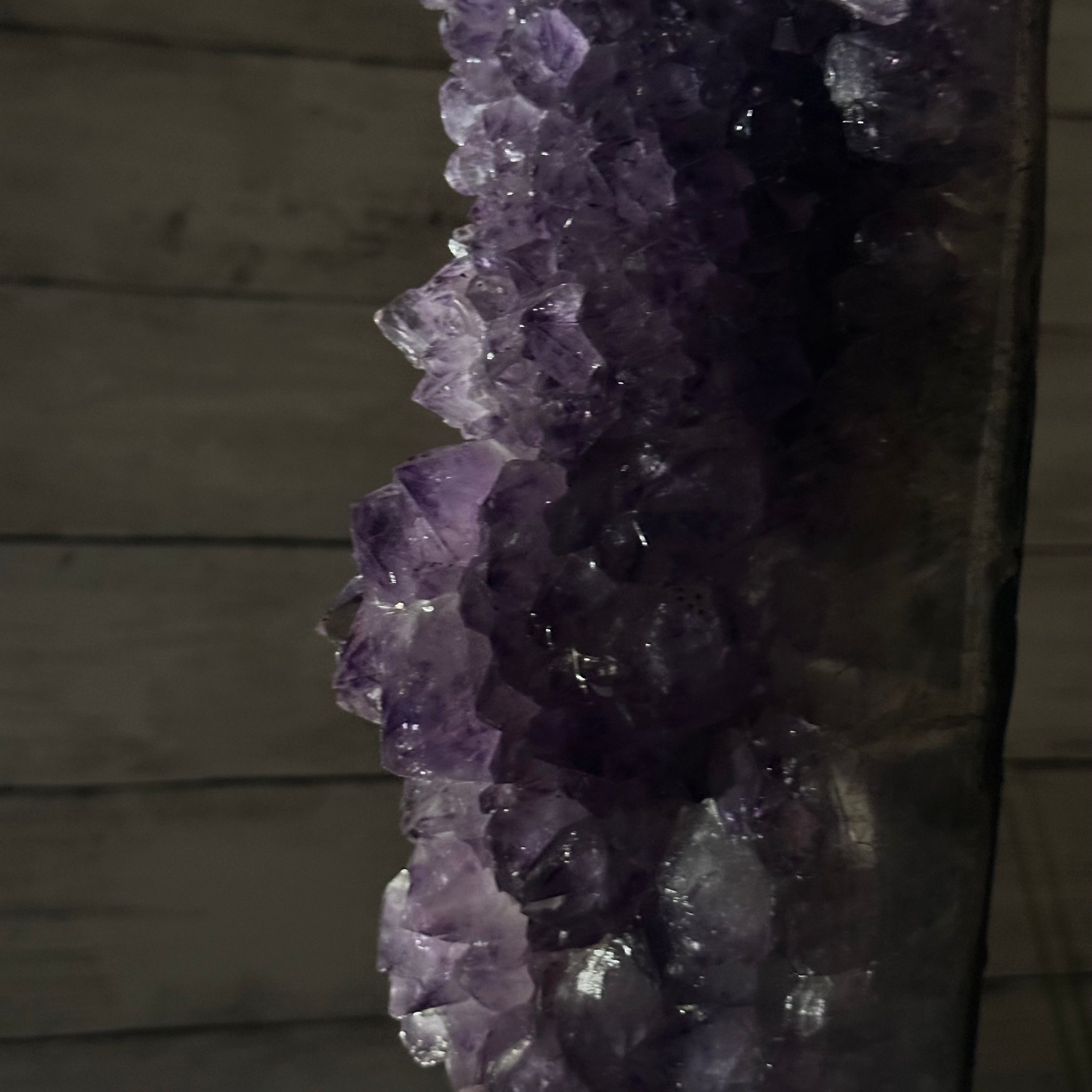 Extra Quality Open 2 - Sided Amethyst Cathedral 31.2 lbs & 26.5" Tall #5605 - 0162 - Brazil GemsBrazil GemsExtra Quality Open 2 - Sided Amethyst Cathedral 31.2 lbs & 26.5" Tall #5605 - 0162Open 2 - Sided Cathedrals5605 - 0162