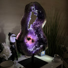 Extra Plus Quality Polished Amethyst Portal, 30.5 lbs & 22.2" Tall #5604 - 0147 - Brazil GemsBrazil GemsExtra Plus Quality Polished Amethyst Portal, 30.5 lbs & 22.2" Tall #5604 - 0147Portals on Rotating Bases5604 - 0147