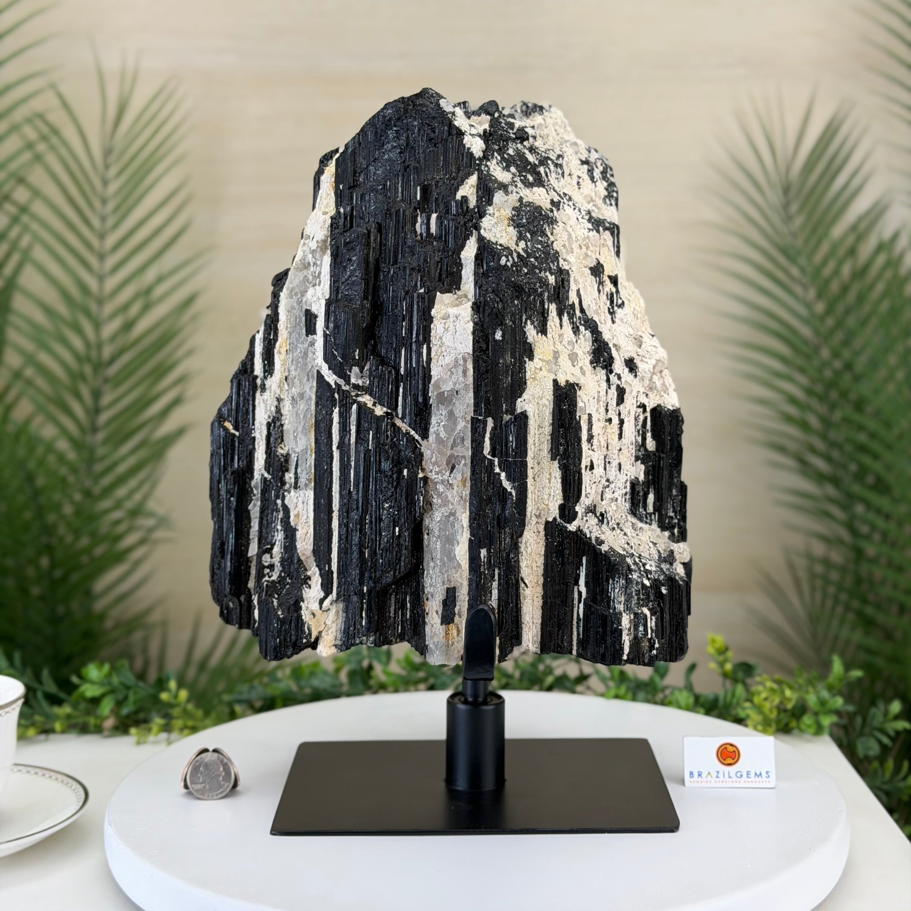Shop Brazilian Black Tourmaline Clusters - Brazil Gems