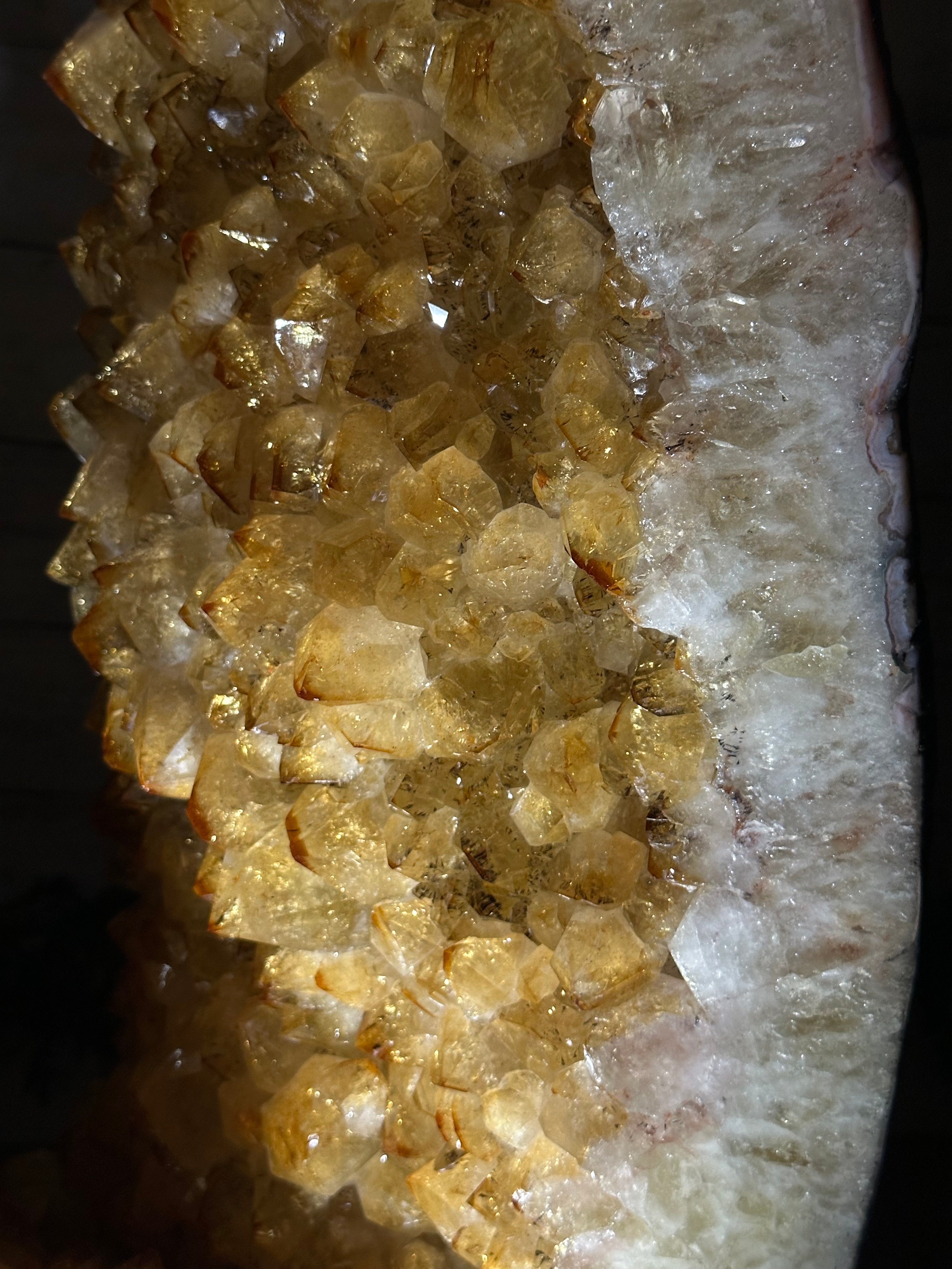 Large Open 2-Sided Brazilian Citrine Cathedral, 264.6 lbs & 64.3" tall #5608-0028 - Brazil GemsBrazil GemsLarge Open 2-Sided Brazilian Citrine Cathedral, 264.6 lbs & 64.3" tall #5608-0028Open 2-Sided Cathedrals5608-0028